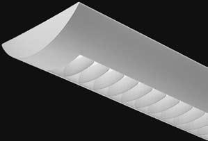 Indirect/Direct Cerra ID from Peerlite, is an indirect/direct suspended luminaire that features a low profile and pure crescent shape.