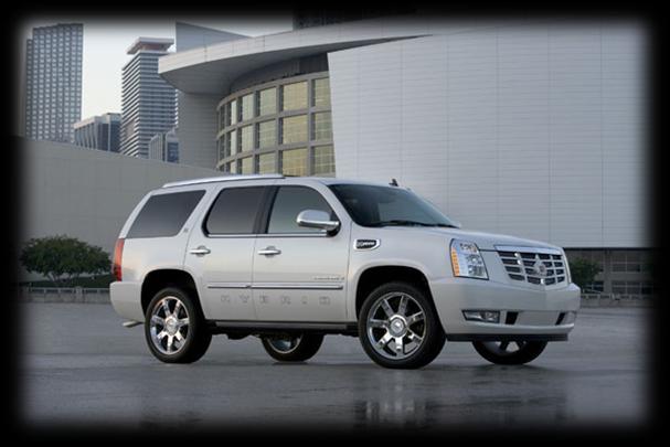 and Silverado, and Cadillac Escalade Two-mode Hybrid vehicles and conventional vehicles.