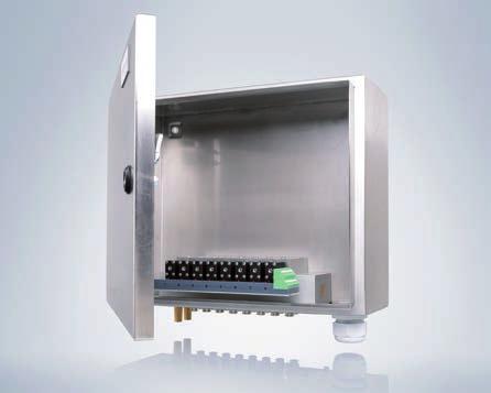 Special control-boxes for paper-mills manufactured by Hafner.