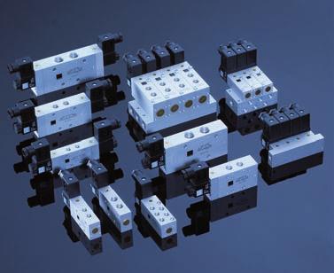 We offer a large variety of solenoid valves for in-line, manifold- and valve