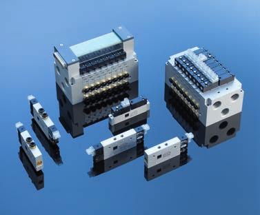 MMD-series (10,5 mm wide) Ports M5 or 4 mm pif Air flow 230 l/min MD-series