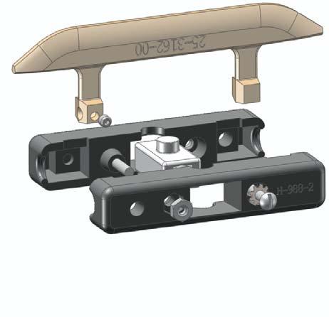 Collector Misc. Electrification Heads Electrification Shielded Channel-Bar Electrification Collector Head Components 2 Collector Shoe ssembly 10-2756-01 Item # Description Qty.