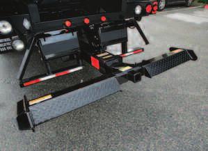 The patented dual angle deck provides a low approach angle to maimize loading clearance.