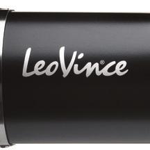 a dark and modern look, the result of LeoVince's constant research of