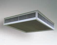 The systems may be used with either a T-Bar ceiling, a plaster ceiling, or with no ceiling at all.
