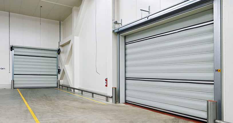 Flexible High-Speed Doors Internal doors for special applications Door type V 4015 Iso L for cold and fresh logistics The
