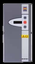 FU Controls Standard at Hörmann BK 150 FU E-1 FU control in plastic housing, IP 54, 1-phase, 230 V Operation Open-Stop-Close membrane push button, 4x 7-segment display to provide information on door