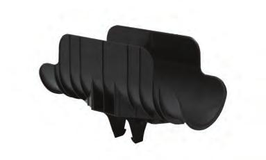 Pipe Snap N Shield Pipe Support Black Shields White Shields Gray Shields Inside Approx. Part Part Part Opening Wt./100 Number Number Number in. (mm) Lbs. (kg) BPS225B BPS225W -- 2 1 /4 (57) 26 (11.