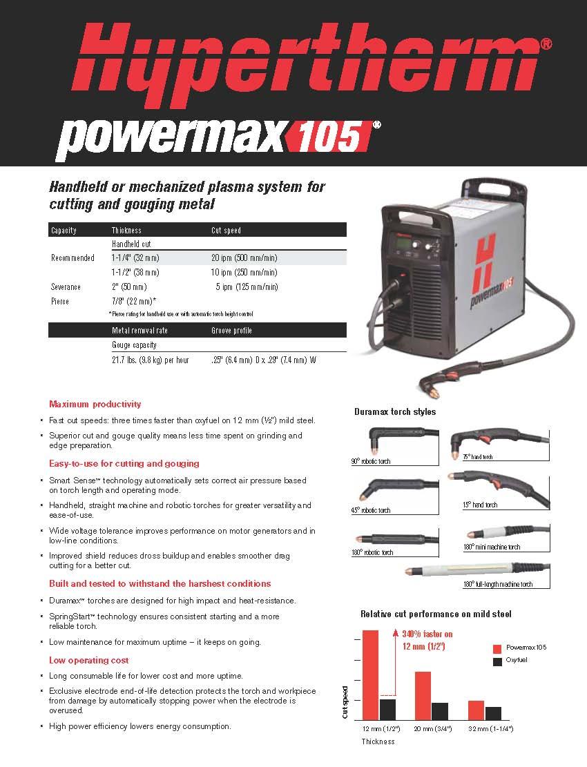 6 Plasma power source: Powermax