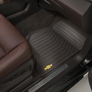 Premium All-Weather in Cocoa Front Floor Mats in Cocoa with
