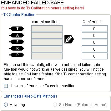 C3 Enhanced Fail-Safe Ace Waypoint can detect the fail safe output from your receiver, if you have pre-set fail safe output correctly.