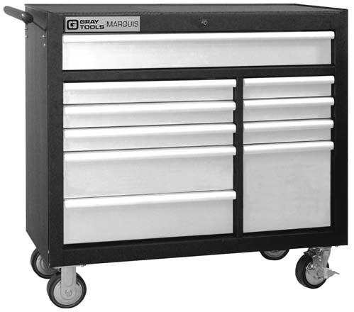 30 $579 95 99210SB 10 Drawer Roller Cabinet - Marquis