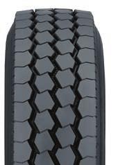 M320 / WB ON/OFF-ROAD HIGHWAY TIRE The M320 is an even-wearing, on/off-road highway tire built for multiple applications in the most demanding high-traction, high-torque environments.