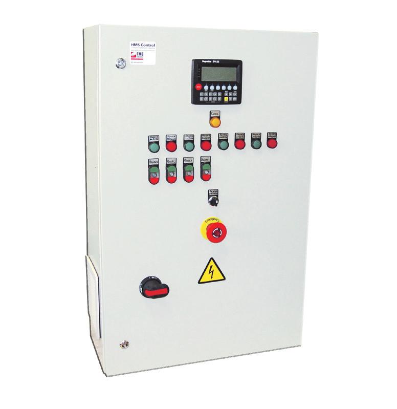 HMS Control ST series Panel for up to pumps APPLICATION The HMS Control ST panels are intended for control and protection of up to surface installation centrifugal pumps (doble suction, overhung, etc.