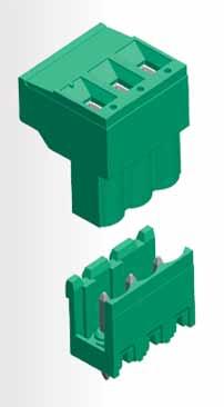 Integrated polarization for connectors and terminal blocks according to the law PATENTED The integrated polari ation