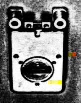 Thayumanasamy Somasundaram Page 7 8/7/01 Figure 6 a) Frontal view of Rigaku VP3 cathode assembly and Wehnelt window is at the top center;