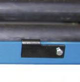 mm to 1219 mm) 40 () standard compartment depth Hitch pin-secured roller axles for ease of maintenance