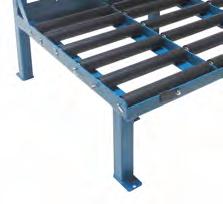 comes standard with front rail Ladder (BS-LDR) Provides easy access to catwalk used for charger maintenance End Rail (BS-CW-ER) Encloses charger servicing