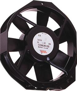 172x150x38mm 400Hz Fans NATO codification 35 000 hours Impeller material: plastic UL 64 VO Weight: 775 g 121VY Nominal Airflow Noise Nominal speed Phases