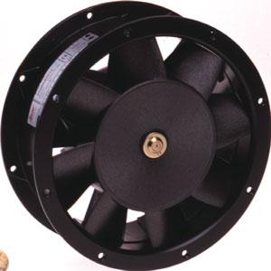 Ø 239,5 x 109 mm 400 Hz Fans NATO codification Connexion: flying leads Impeller material: aluminium Weight: 4,7 kg Available with: - Safety switch 25 000 hours 61BE Nominal Airflow Noise Nominal