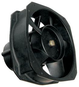 Ø 320 x 214 mm 400Hz Fans 25 000 hours Impeller material: aluminium Weight: 9,5 kg 112BC Nominal Airflow Noise Nominal speed Phases Capacitor Input