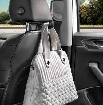 the headrest or armrest (3V0 061 129) Hook for the headrest* (3V0 061