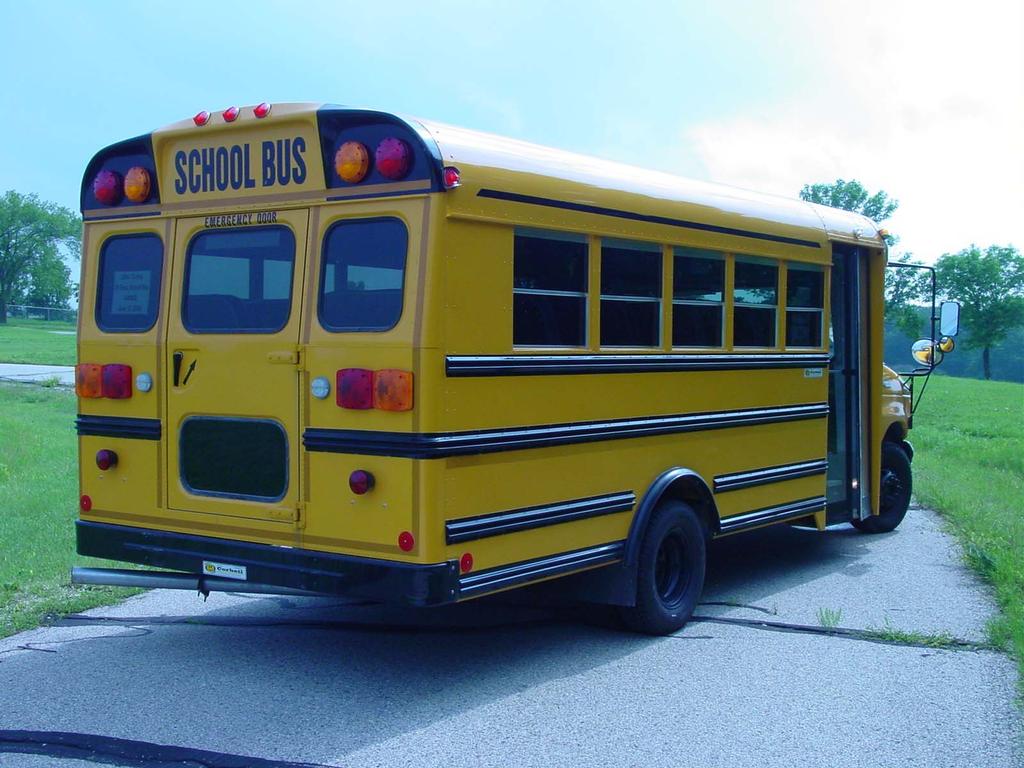 2 Test Vehicle: 2004 Corbeil 30 Passenger School Bus Procedure: