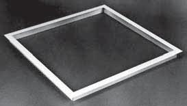 Model DFA Drywall/Plaster Frame Surface Mount Ceiling Adaptor Information on custom sizing for special applications.