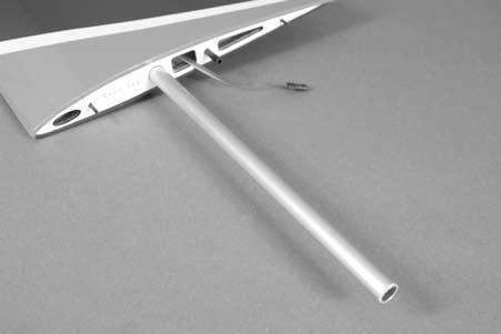 Clip (2) Stabilizer assembly Aluminum wing tube Required Tools and Adhesives 30-minute epoxy