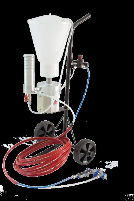 Low-pressure pneumatic pumps VS-25 (stainless steel - aluminium) with double diaphragm The air atomisation system is certainly the most coonly used paint spraying method, as it can be used to apply