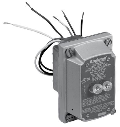 GFS-1 Factory Sealed Ground Fault Circuit Interrupter For U-Line Contender 20 Amp Receptacles. Explosionproof, Dust-Ignitionproof 125 Vac Branch Circuits.