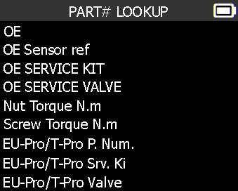 all the sensors available