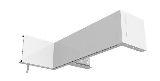 AXIOM PROFILES Available in 5 heights with a plasterboard trim section, Axiom Profiles are compatible with Trulok 24mm and 15mm grid systems including designer grid.