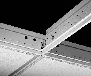 Design Options INTERLUDE 15 XL 2 Exposed 15 mm grid system (nominal). Interlude XL 2 is a suspension system developed for creative ceiling solutions, and quick and easy installation.