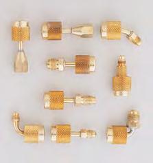 19104 Straight quick couplers 19125 1/8" Female QC x 1/4" Male flare (Ford) 19120 3/16" Female QC x 1/4" Male flare (GM) 19101 1/4" Female QC x 1/4" Male flare 19102 1/4" Female QC x 3/8" Male flare