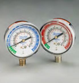All gauges are 1/8" NPT Male bottom connection. Larger to show vacuum more accurately in inches of mercury and Torr (or millibar) CAUTION: Vacuum gauges must be handled carefully.