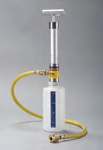 HOSE Universal A/C dye injectors work in AC/R and auto A/C. Four 1/4 oz. applications of dye in each disposable tube make it economical, fast and clean. Hose features back flow check valve.
