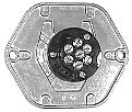 drainage Lifetime  Brass split pins T-E-BE23705 Receptacle Boot Weather-guard universal boot Neoprene - maximum