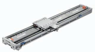 2.7 LMX1E Linear Motor Axis LMX1E linear motor axis are equipped with a coreless motor and are well suited for applications with a high degree of synchronous operational requirements.