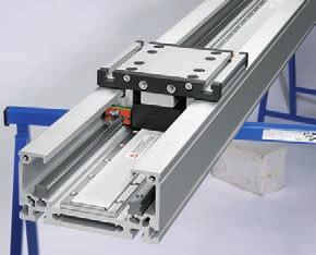 Positioning Systems Linear Motor Axis 2.11 LMH1L Linear Motor Axis The LMH1L linear motor axis are equipped with two different aluminium frameworks.