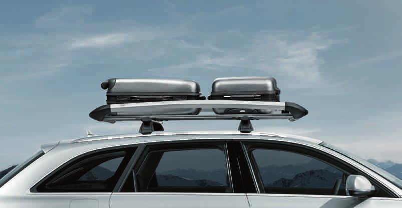 (Can only be used in conjunction with the carrier unit.) 3 Kayak rack For a single-person kayak weighing up to 25 kg. (Can only be used in conjunction with the carrier unit.