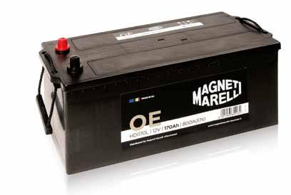 Magneti Marelli OE Original Equipment Range of Original batteries for Car and Truck applications Original equipment or Original