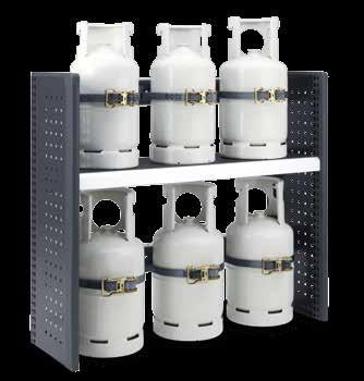 bott vario Gas cylinder transportation Vertical refrigerant shelf For