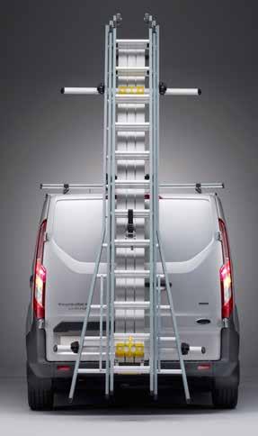 vehicle) Ladder lift For fast, simple and secure loading and unloading of carried ladders Minimized