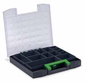 bott variosort case systems variosort with 15 small parts storage boxes
