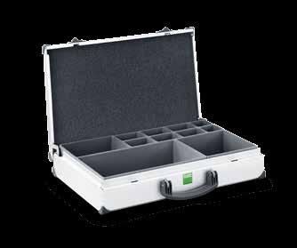 bott variocase case systems variocase M with 11 boxes System depth 340 mm Load capacity: 25