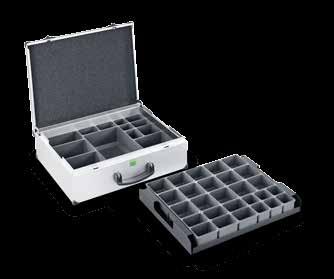 bott variocase case systems variocase L with 40 boxes System depth 440 mm Load capacity: 25 kg Aluminium or