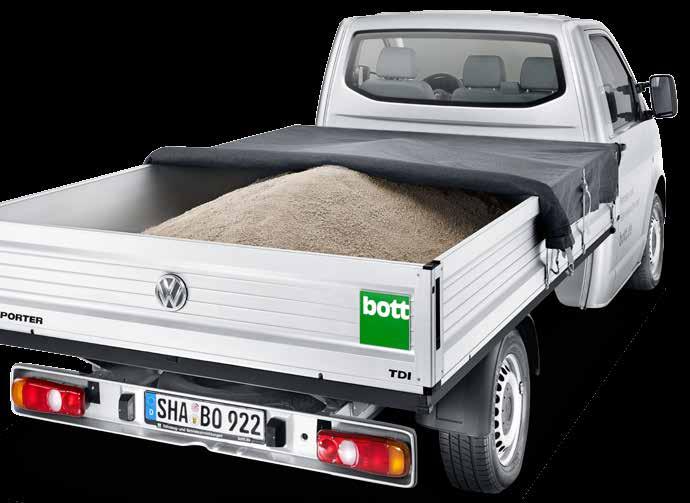 botttainer Load-restraint blanket for flatbed vehicles