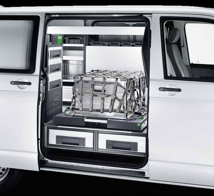 bott vario underfloor modules Peugeot For vehicle Build year from Wheelbase mm Construction height mm Quantity of drawers, rear mm Quantity of drawers, side mm Bipper 2008 2513 210 1x 150 1x 150 600