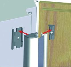 FP600 Suitable for most single and double action doors including automatic doors Roller system finger protection Easy to fit clip on fixing Provides effective protection against